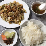 哈尓浜 - Ｂランチ：回鍋肉