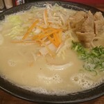 麺屋 武春 - 野菜ラーメン(麺大盛り)