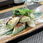 ぼちぼち - 下仁田ねぎ正油焼き