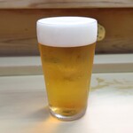 家庭料理 小川 - スーパードライ生ビール