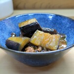 家庭料理 小川 - なすびのそぼろ煮