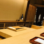 木山 - カウンター席