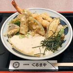 くるまや - 天とろろうどん(冷)