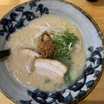 麪家ひばり - あごだし白湯らぁめんこってり