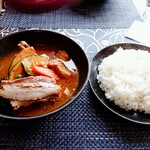 lavi de Cafe - メンズ肉肉肉スペシャルとライス大盛り