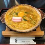 高砂 - カレー煮込みうどん(玉子入り)