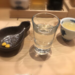 割烹酒亭 三分亭 - 錠剤のウコン、キビ酢、おかゆ