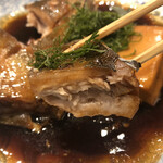 割烹酒亭 三分亭 東京ミッドタウン日比谷 - メジマグロの煮つけ