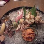 刺身盛合せ４点