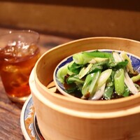 白碗竹快樓 祇園店 - 鱈と九条ねぎ蒸籠蒸し