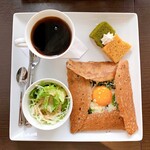 カフェ　アプレミディー - ガレットモーニング550円