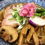 らーめん森や。 - かぶそば(しょうゆ味)