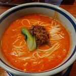 はなさき家 - 坦々麺 ８辛 麺大盛り