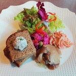 Russian Restaurant ROGOVSKI - サラダの盛り合わせ