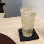 日本料理 久丹 - 先ずはハイボールで咽喉の洗浄