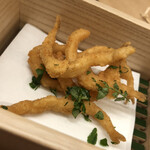 日本料理 久丹 - 中には宍道湖の白魚が