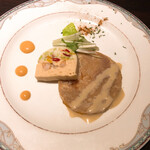 Dining Bar アッコルダトゥーラ - エビとサーモンのテリーヌ