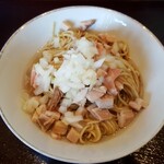 南部屋路ばた - 限定麺「和牛脂の和え玉」(2020年2月15日)