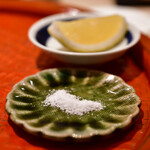 てんぷら 深町 - 塩