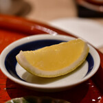 てんぷら 深町 - 檸檬