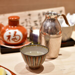 てんぷら 深町 - 貴 純米(一合)@1,500円