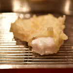 てんぷら 深町 - 河豚の白子