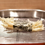 てんぷら 深町 - 白魚