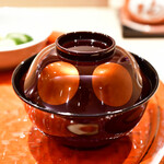 てんぷら 深町 - 赤出汁：しじみ汁