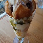 晴ル家 - モナペッコソフトパフェ