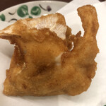 日本料理 久丹 - 虎河豚の唐揚げ。勿論手づかみで
