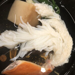 日本料理 久丹 - 奥が海老芋です