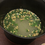 日本料理 久丹 - お味噌汁