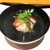 日本料理 幸庵 - 海老真丈のお椀