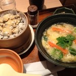 大戸屋 - あさりご飯とトロトロ煮セット￥８３０