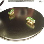 カンテサンス - イベリコ豚のラルドとビスケット