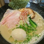 Menya Shichiriya - 味玉濃厚鶏そば850円