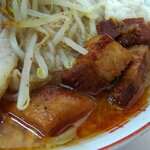 麺屋 にぼすけ - 角煮アップ！