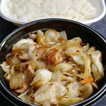 ほっともっと - 料理写真:肉野菜炒め弁当（520円）