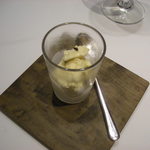 カンテサンス - レモンクリームのソルベです。
