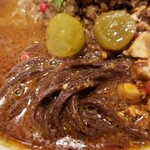 麺屋 六感堂 - 義理と人情のアーモンドチョコ担々麺 汁あり