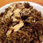 麺屋 六感堂 - ラム(羊)レーズンチョコカレー炊き込みご飯