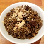 麺屋 六感堂 - ラム(羊)レーズンチョコカレー炊き込みご飯