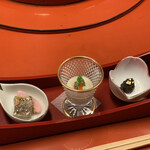 和田金 - 和田金三種盛り