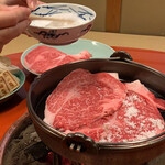和田金 - 先ずはお肉だけで