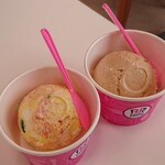 サーティワンアイスクリーム - 料理写真:ウィンターショートケーキとフルーツティー
