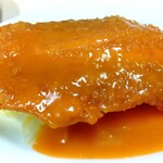 ますゐソースたっぷり