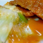 キャベツにポテサラ