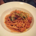 OSTERIA SELVAGGINA - 豚肉と高菜のラグ―ソース