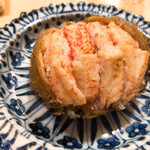 すし処 めくみ - 雌の毛ガニ