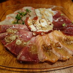 海の幸のカルパッチョ980円